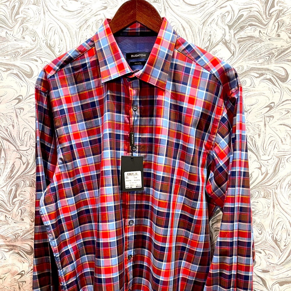 Bugatchi long sleeved button up